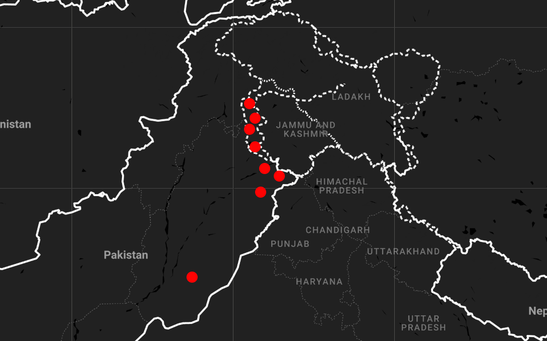 Latest situation map